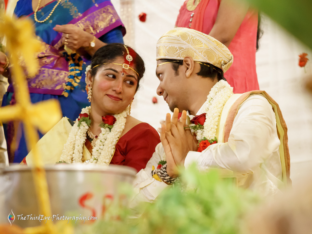 Telugu and Bengali Wedding at Royal Orchid, Bangalore