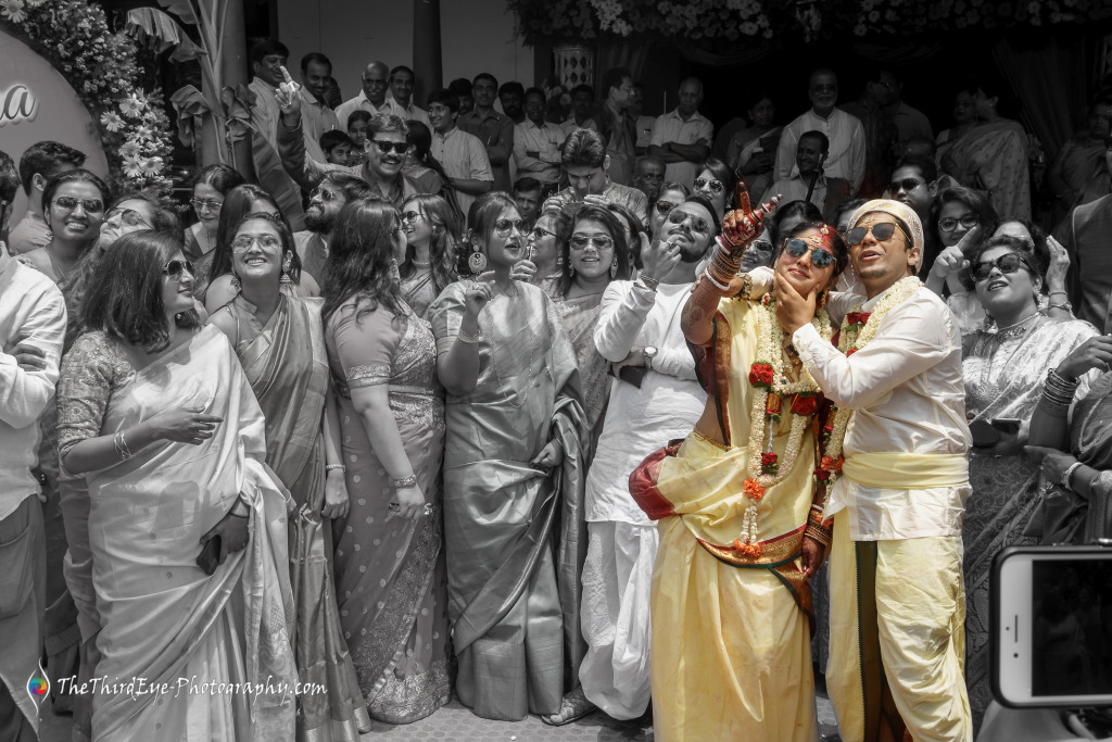 Telugu and Bengali Wedding at Royal Orchid, Bangalore