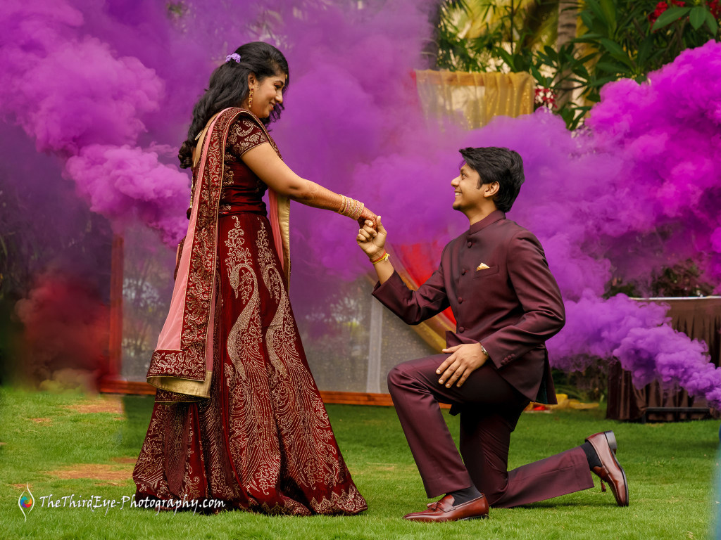 Reception at Royal Orchid, Bangalore