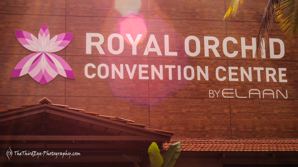 Reception at Royal Orchid, Bangalore